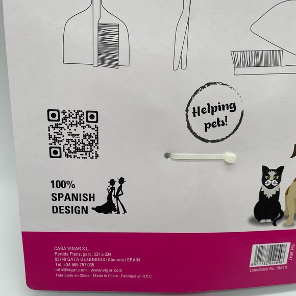 Vigar Felix Gray Cat / Kitty Handy
Mess Collector - Brush & Dust Pa.. - Picture 7 of 10